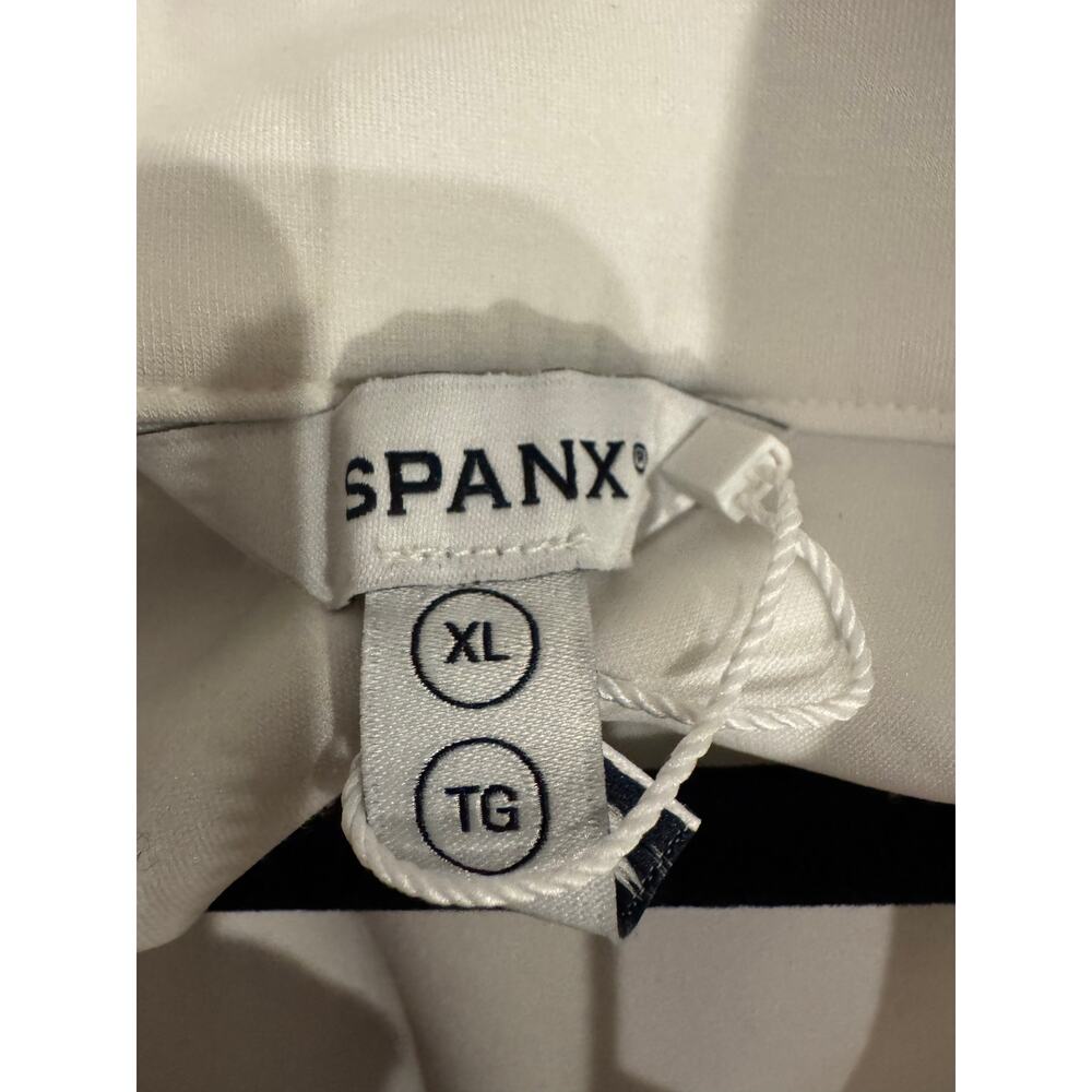 Spanx Airessentials Powder White Half Zip Sweatsh… - image 6